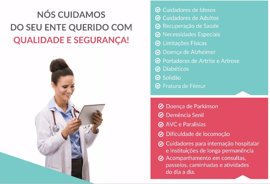 Planos de serviços de Cuidador